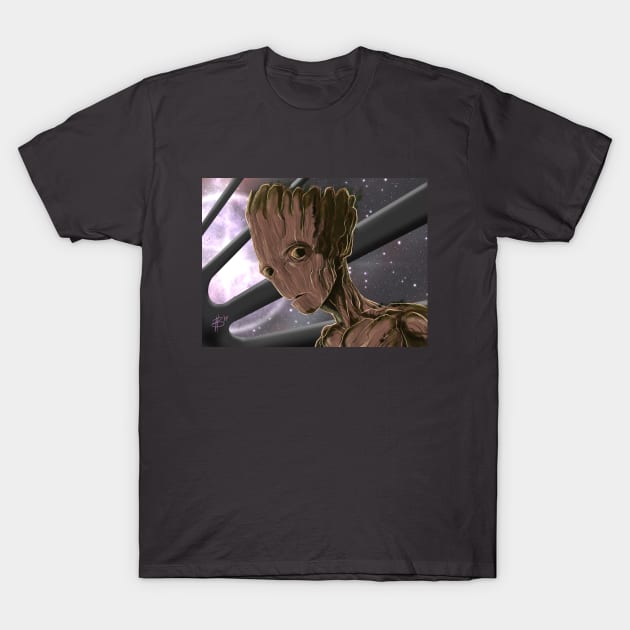 I Am Groot T-Shirt by CrazyPencilComics